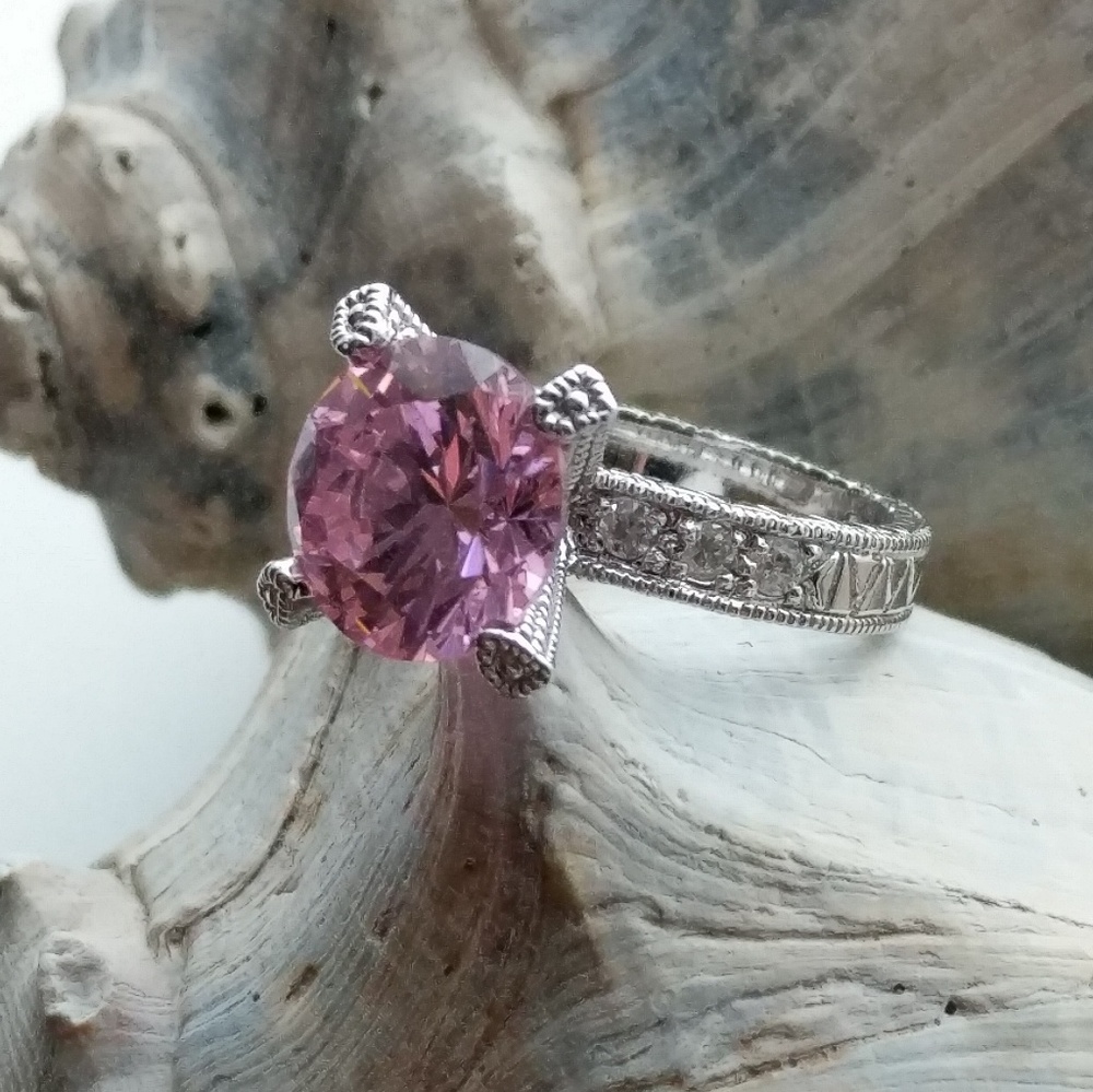 Sterling Silver Gemstone Ring